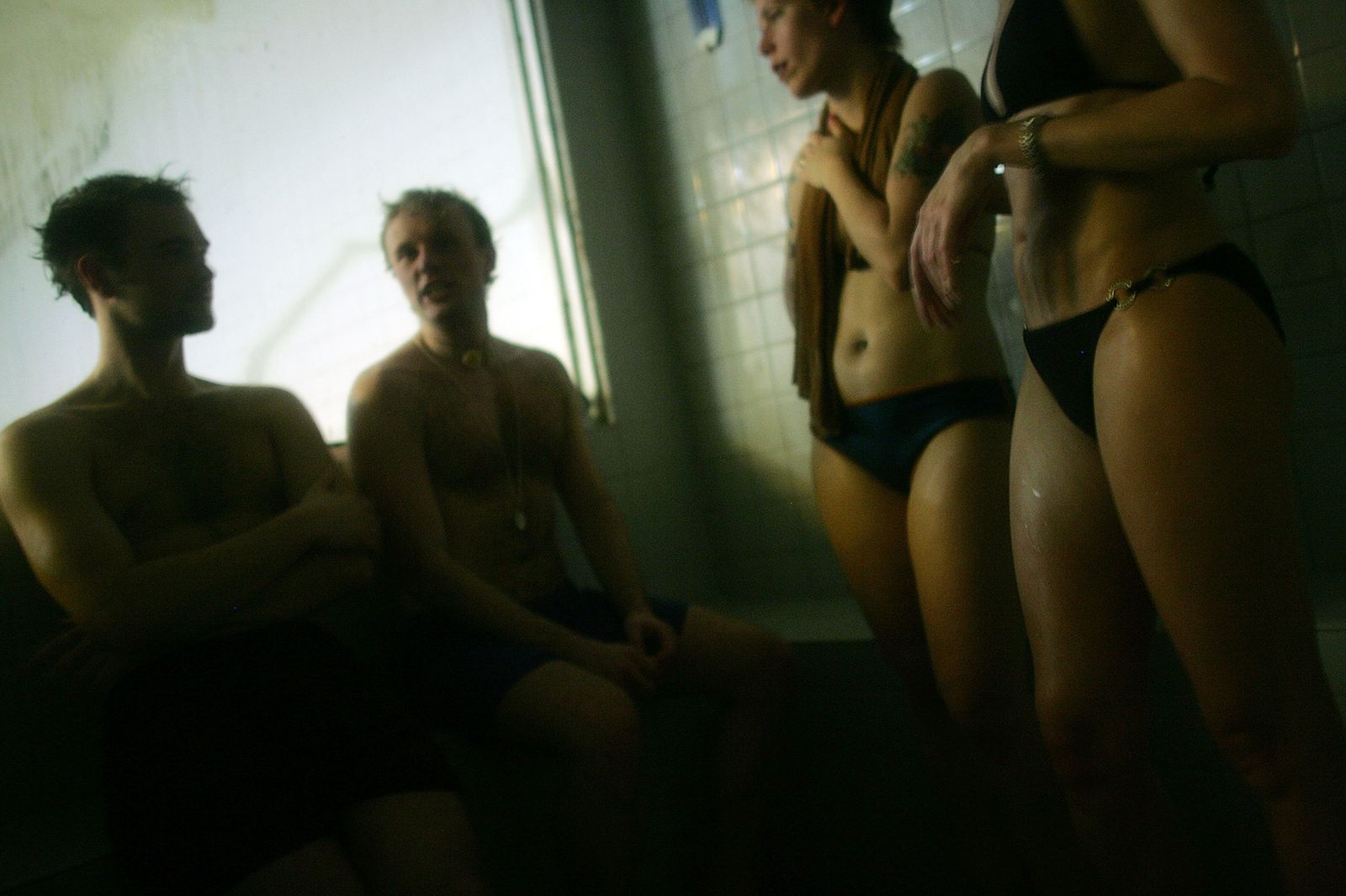 Image may contain Clothing Swimwear Face Head Person Photography Portrait Adult Underwear Accessories and Jewelry