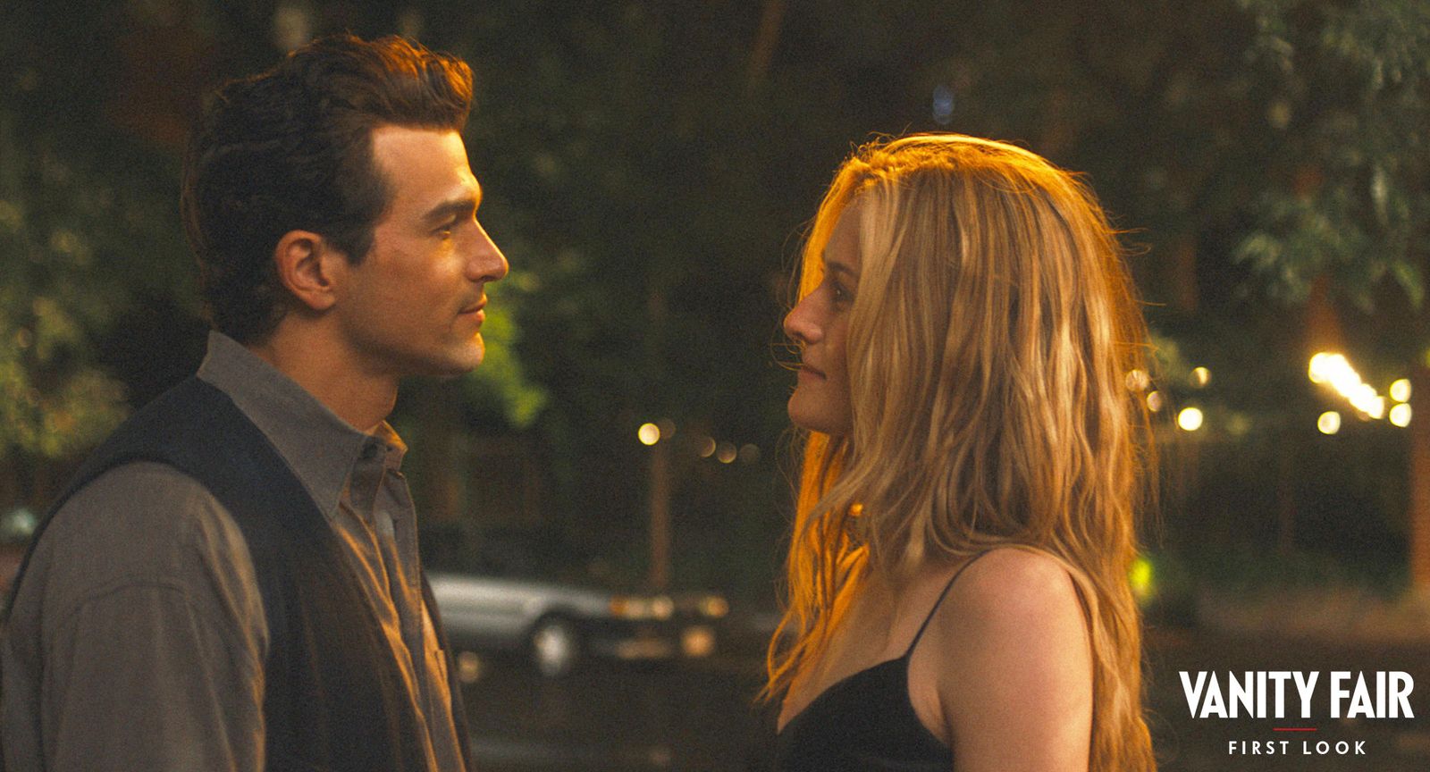 Image may contain Face Head Person Photography Portrait Adult Dating Romantic Lighting and Urban