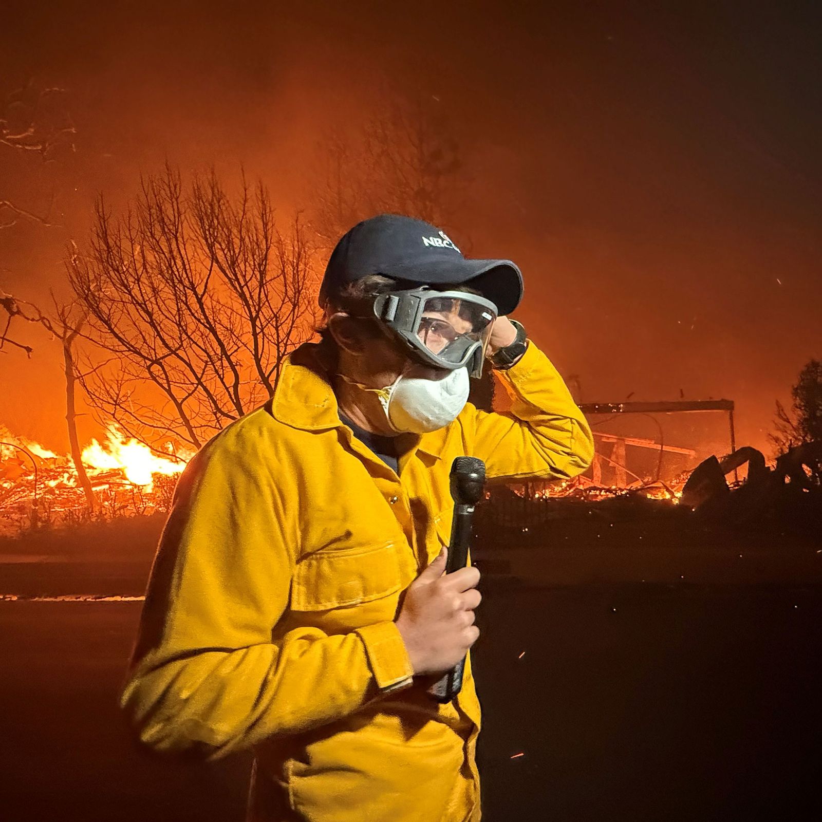 On the Frantic Front Lines of the Los Angeles Fires With Governor Gavin Newsom